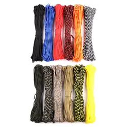 Parachute Cord 5 15 M 7 Cores 550 4mm Paracord Camping Accessories Survival Lanyard Hiking Tent Accessories DIY Bracelet Rope