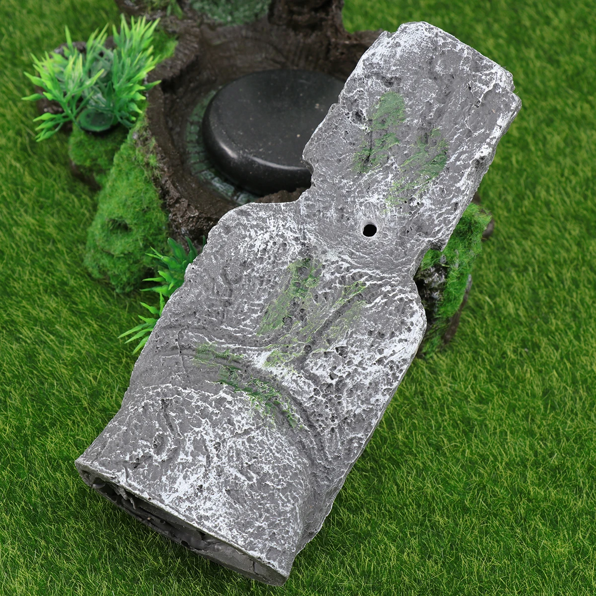 

Resin Figure Aquarium Ornament Statue L Size Fish Tank Decor Vivid Simulation Durable Safe for Fresh Salt Water