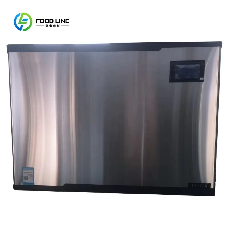 Machine à blocs de glace personnalisée, vente directe d'usine, 590KG par jour, machine à glaçons professionnelle, capacité de stockage de glace de 210KG pour les magasins de boissons