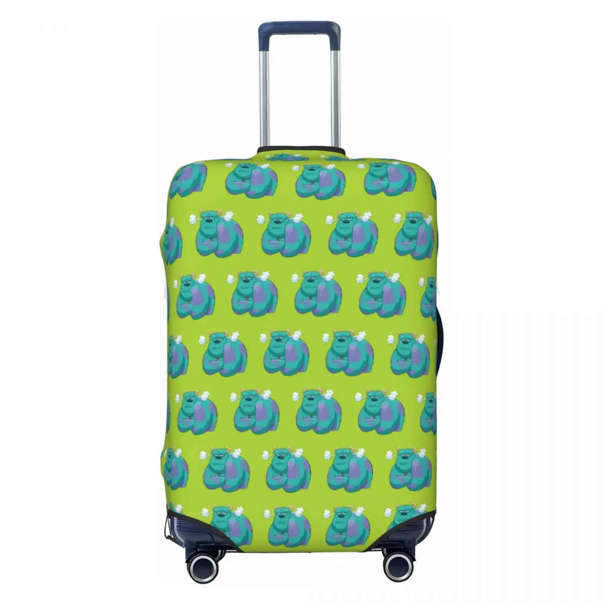 

Custom Monsters University Movies Luggage Cover Fashion Manga Suitcase Protector Covers Suit For 18-32 inch