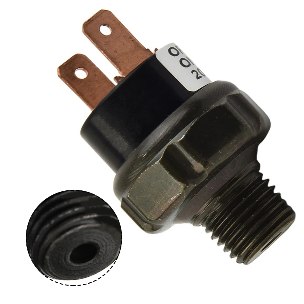 

1pc Air Compressor Pressure Switch Tank Mount 1/8inch NPT 12V 24V Train Horn Electrical Equipment Supplies Accessories