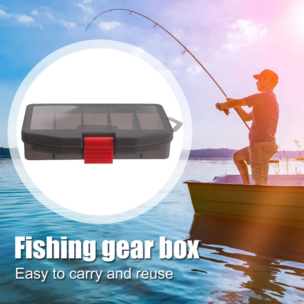 متعددة الوظائف الصيد الطعم صندوق مقاوم للماء الصيد حبة هوك حامل المقصورات الصيد إغراء المنظم معدات صيد الأسماك الملحقات #2