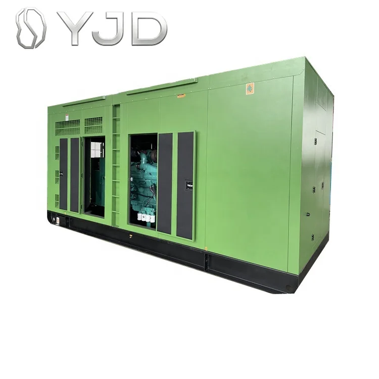 500KVA 400KW Water Cooled Silent Diesel Generator for Remote Mines