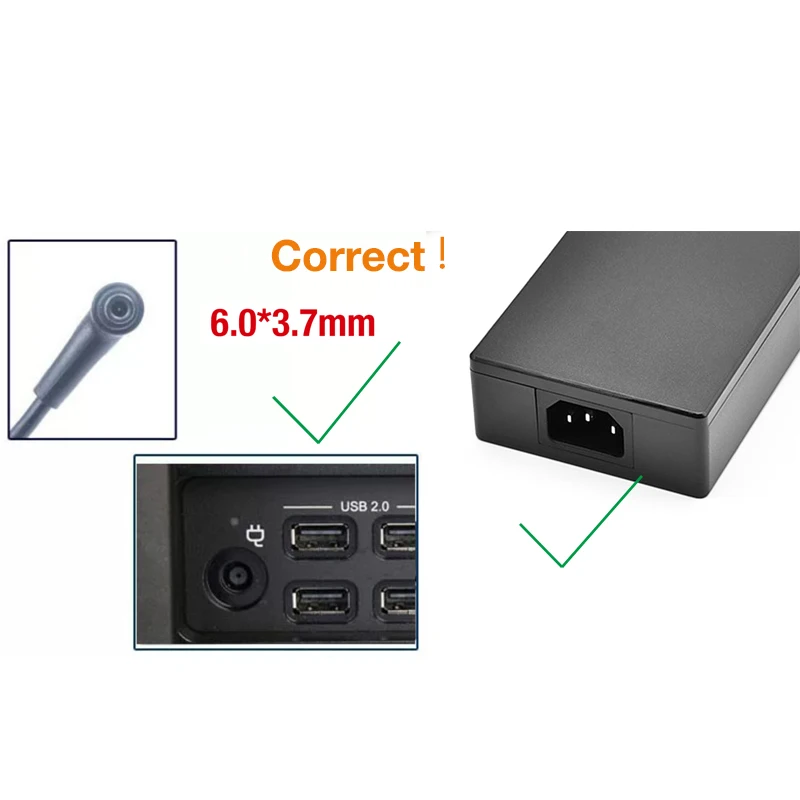 20v 10a 200w 6.0*3.7mm ADP-200JB d carregador adaptador para laptop para asus tuf a17 fa706qm fa506qr rog zephyrus g15 ga503q ga503