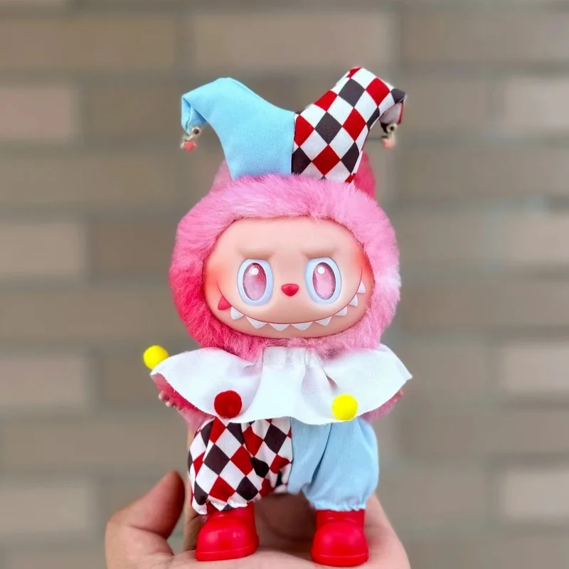 

For labubu clothes 3.0 15/17cm baby clothes macaron sitting party front high-energy DIY accessory replacement set customized