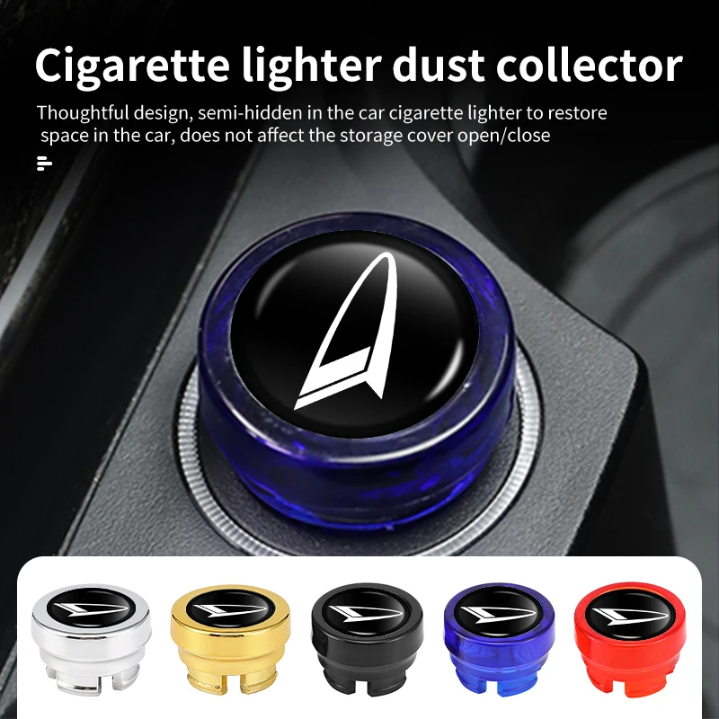 1PCS Universal Car Cigarette Lighter Cover Waterproof Anti Dust For Daihatsu Sirion Mira Materia Rocky Datsun D-Base D-R Copen