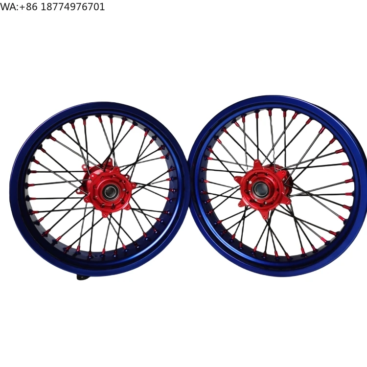 

Оптовый комплект колес для мотоциклов и кроссовых мотоциклов (грязевые байки) 16/17 дюймов, совместимый с моделями TC/FC/FS 125-450 2014-2024 годов