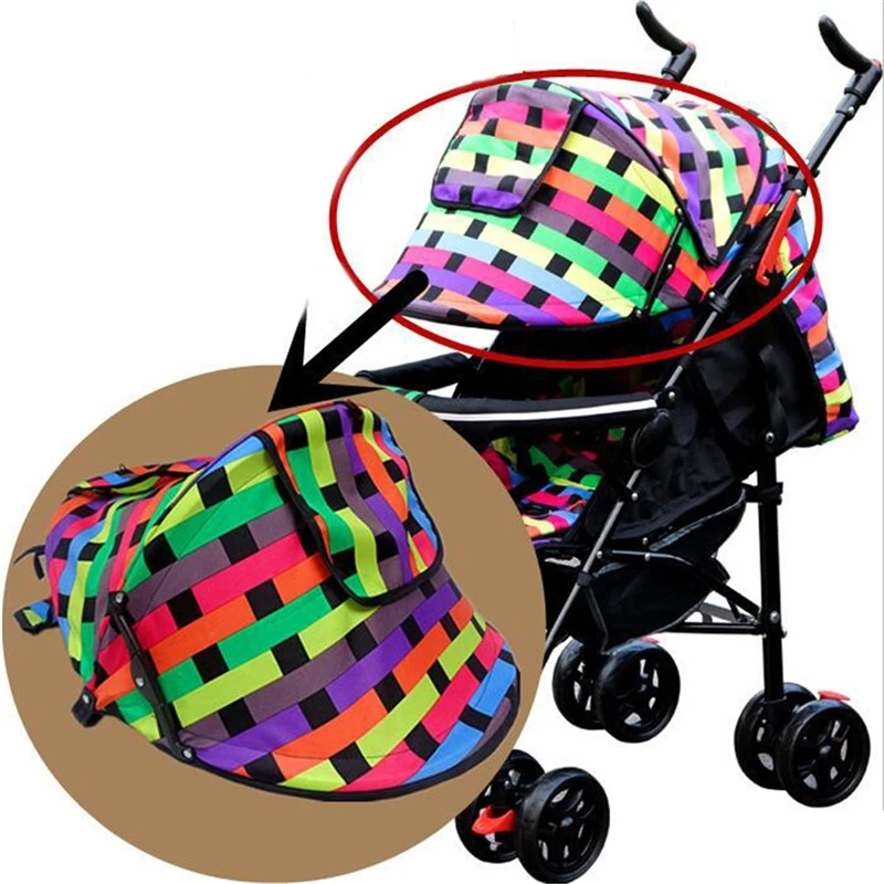 Baby Stroller Sunshield Shade Protection Hood Canopy Cover Prams Stroller Accessories Visor Sitting and Lying Shade