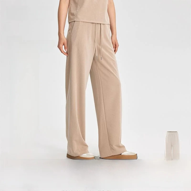 

Женские гигиенические брюки Cool Feeling, повседневные широкие брюки с талией, летние женские брюки из полиэфирного волокна