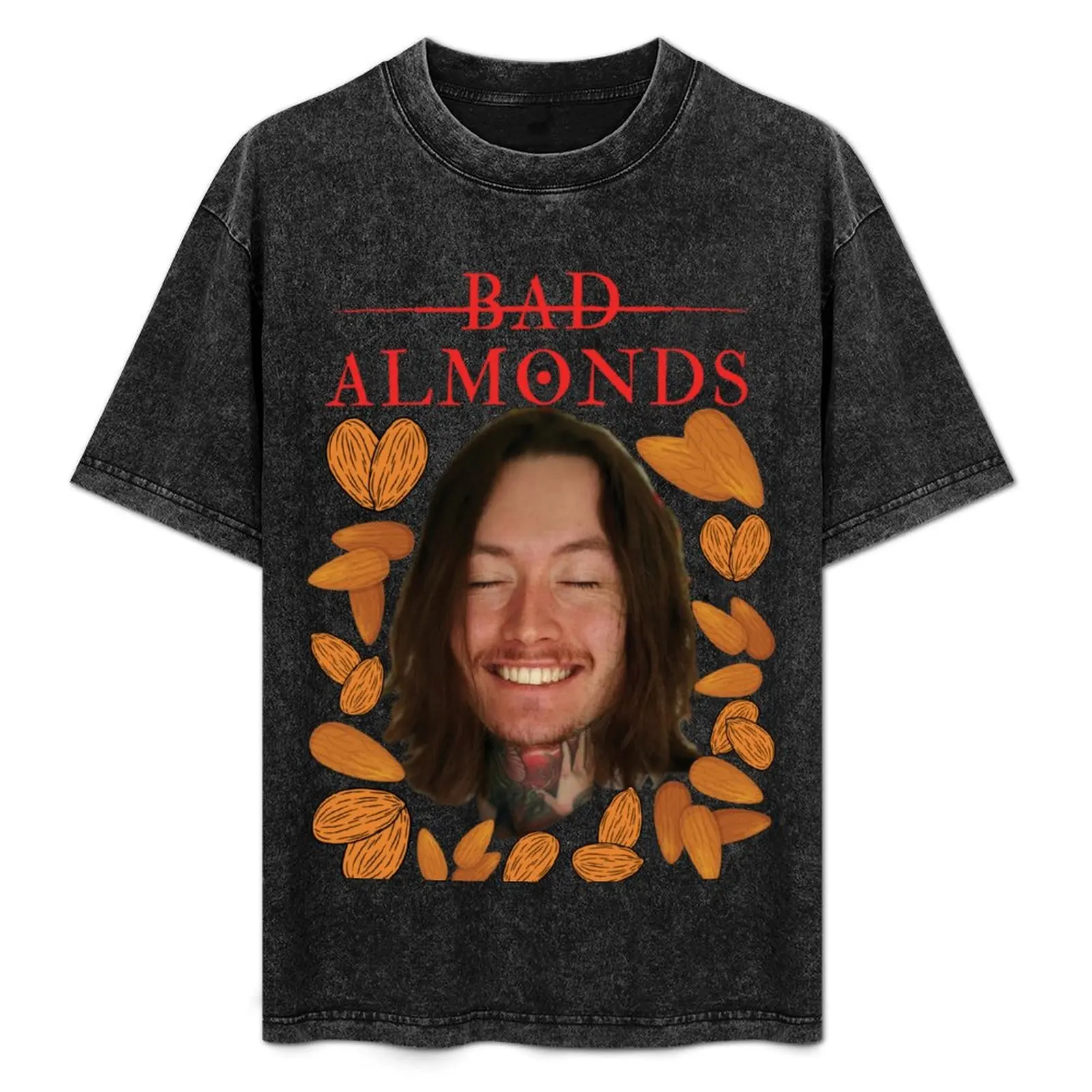 Bad Almonds T-Shirt quick-drying blanks Blouse boys whites outfits for men