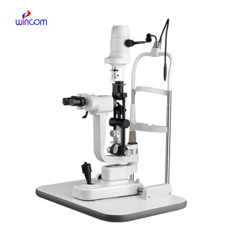 Wincom Digital Ophthalmology SLM-66A Converging Stereoscope Handheld Portle Optical Slit Lamp Beam Splitter Microscope