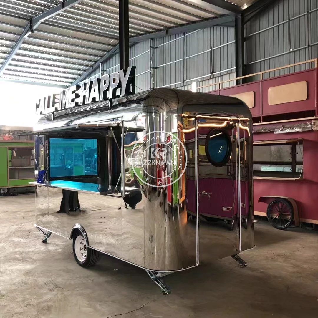 Concession taco carro móvel café lanche caixa carrinho churrasco reboque caminhão de alimentos personalizado equipamentos cozinha rua cachorro quente quiosque pizza