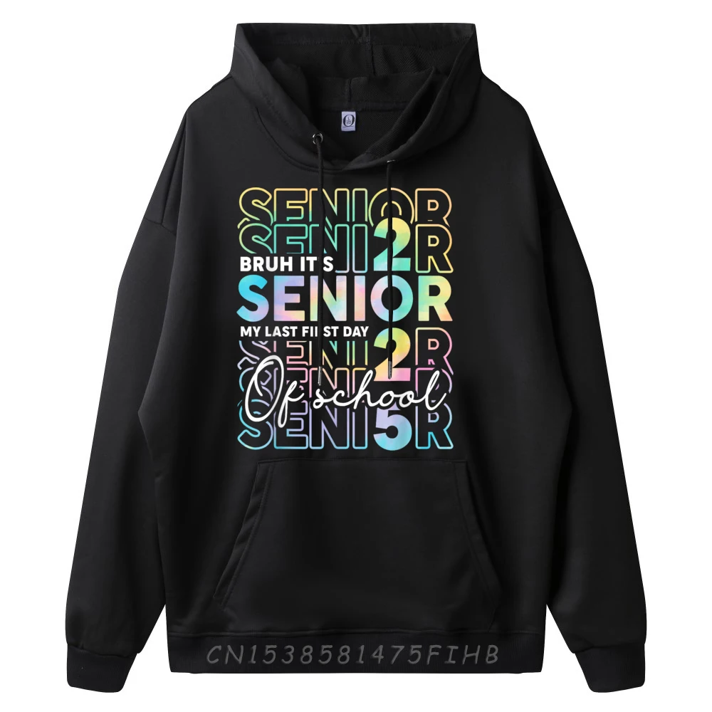 Mens Cute Printed Hoodies Round Neck Thanksgiving Day Hoodies Normal Long Sleeve Bruh It My Last First Hoodies