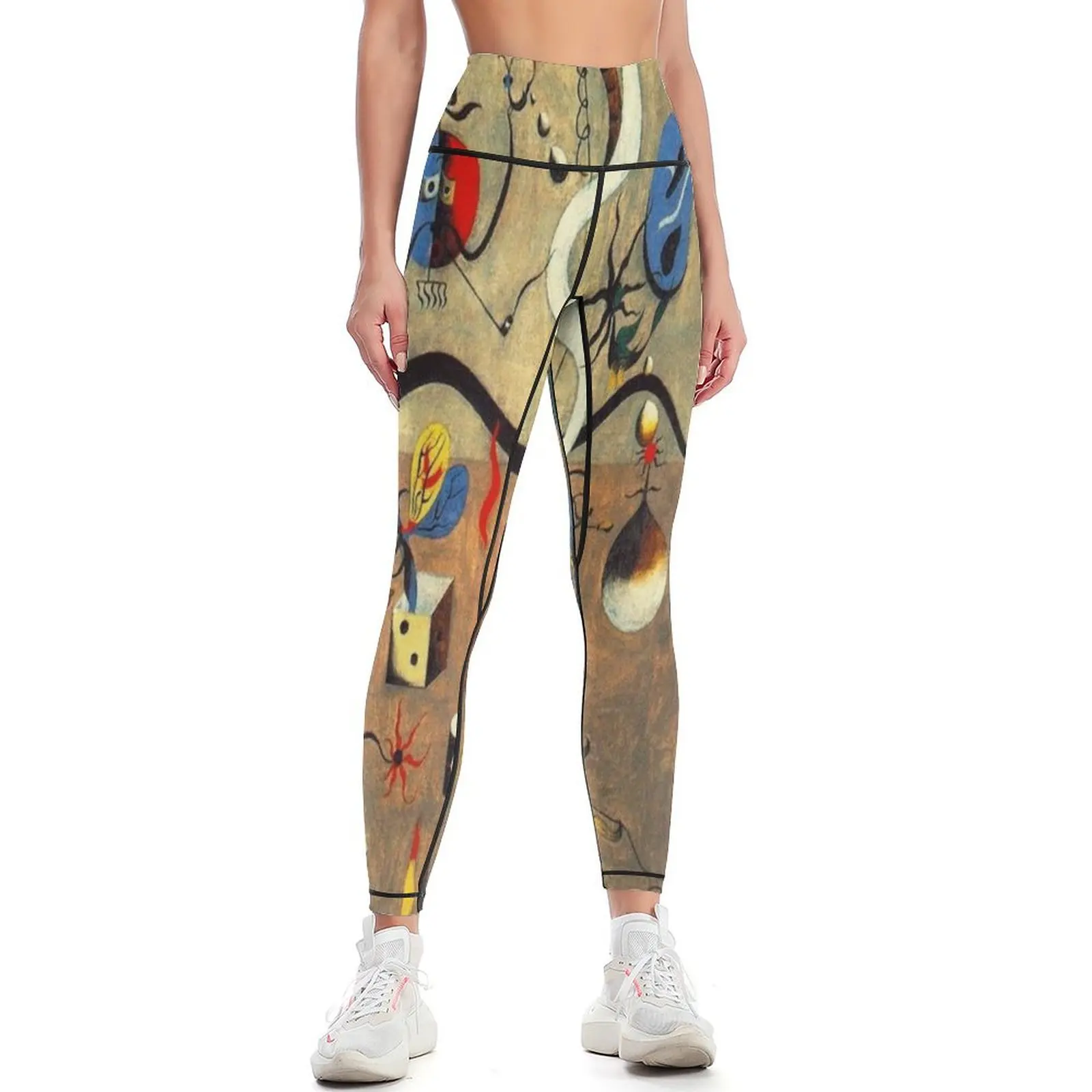 

Joan Miro Carnival of Harlequin Leggings Fitness woman sport pants Sports pants for Women's trousers Womens Leggings
