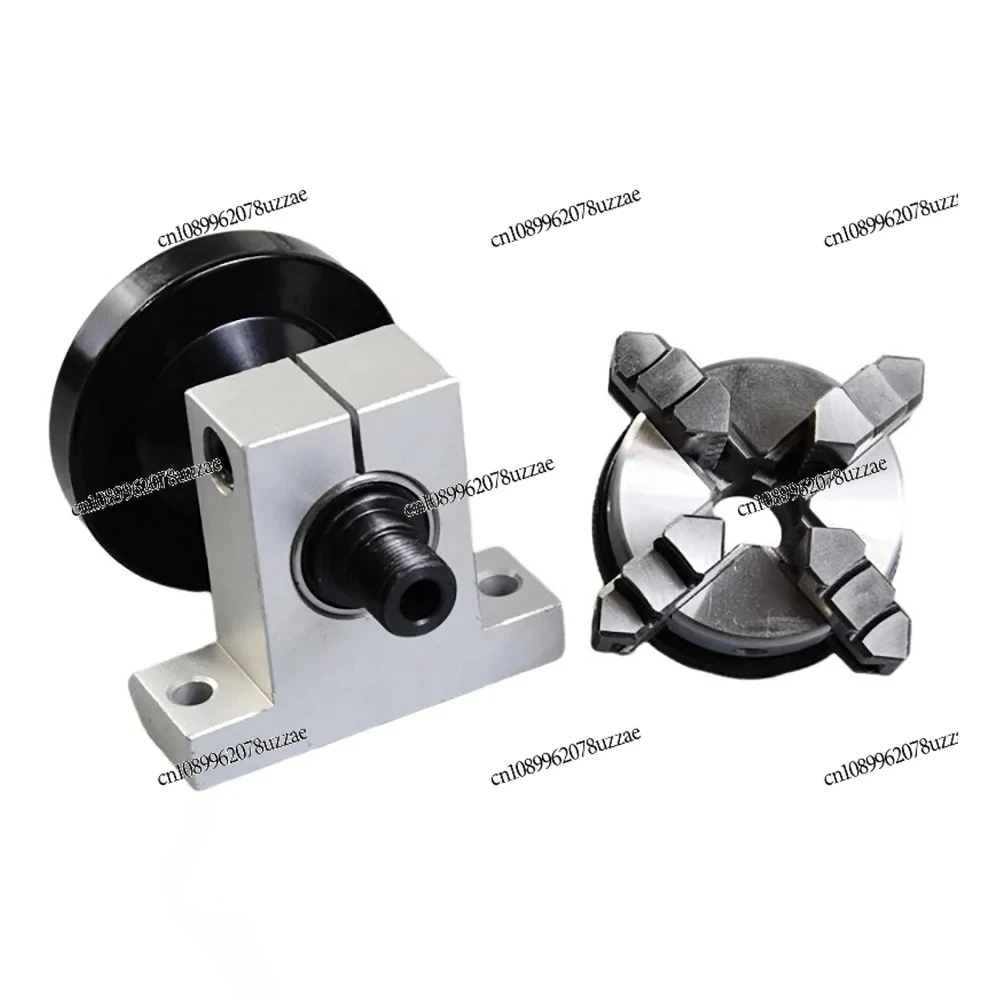 

Mini Hand-Crank Rotary Chuck 4-Jaw Fixture, 35mm Center Height
