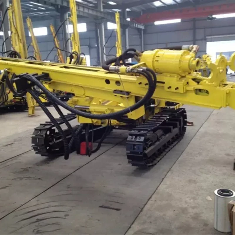 Portable Integrated Dth Surface Drilling Rig For Mining Oil Drilling Rigs For Sale