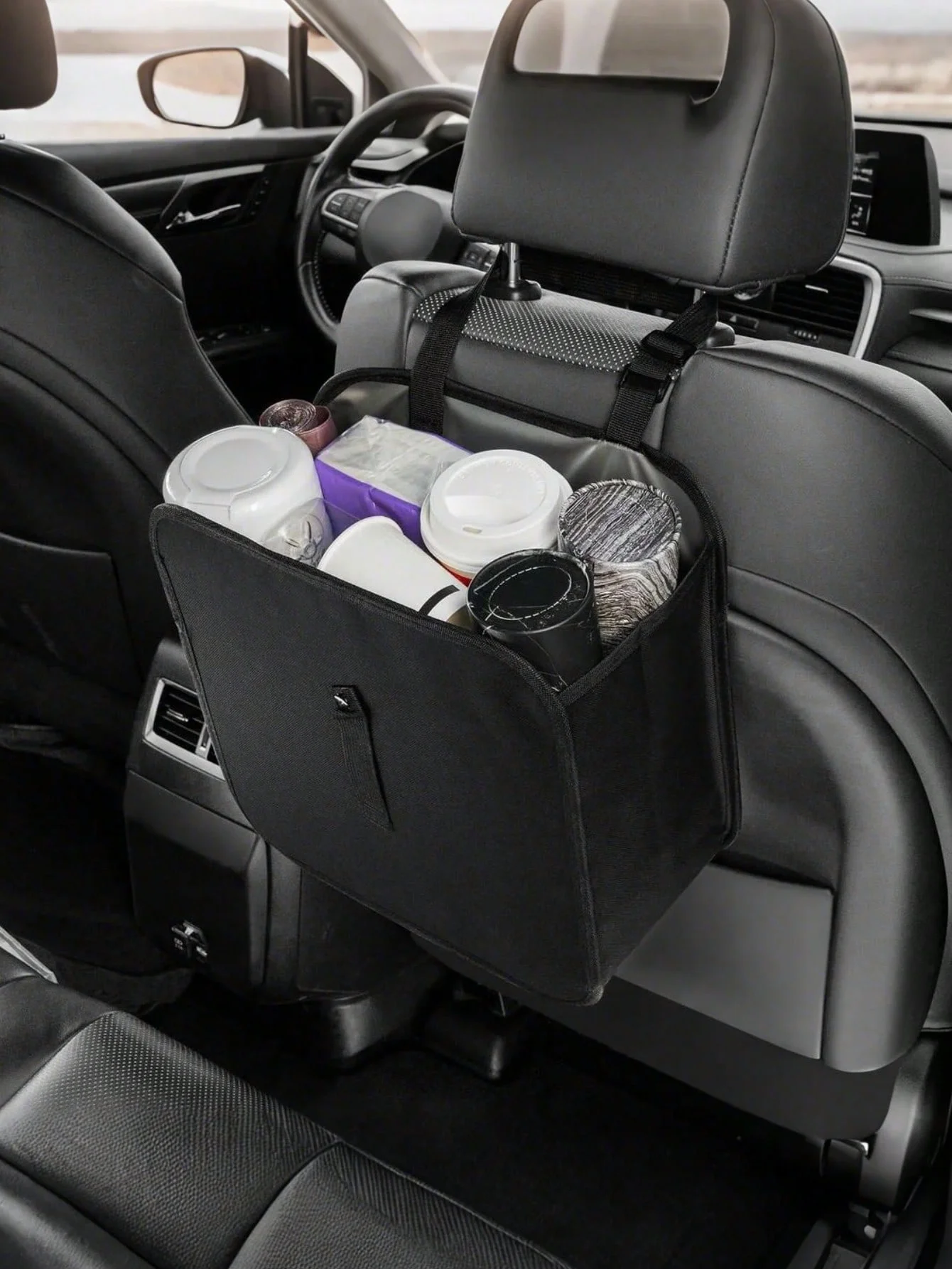 

Складной ящик для хранения автомобиля большой емкости — ткань Оксфорд с водонепроницаемым отделением, легко чистится и прочный, включает в себя регулируемый