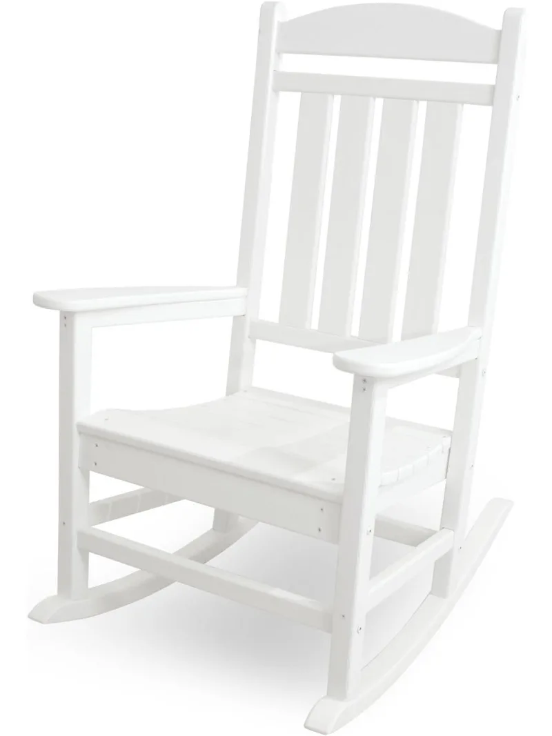 

R100WH Presidential Rocking Chair, White