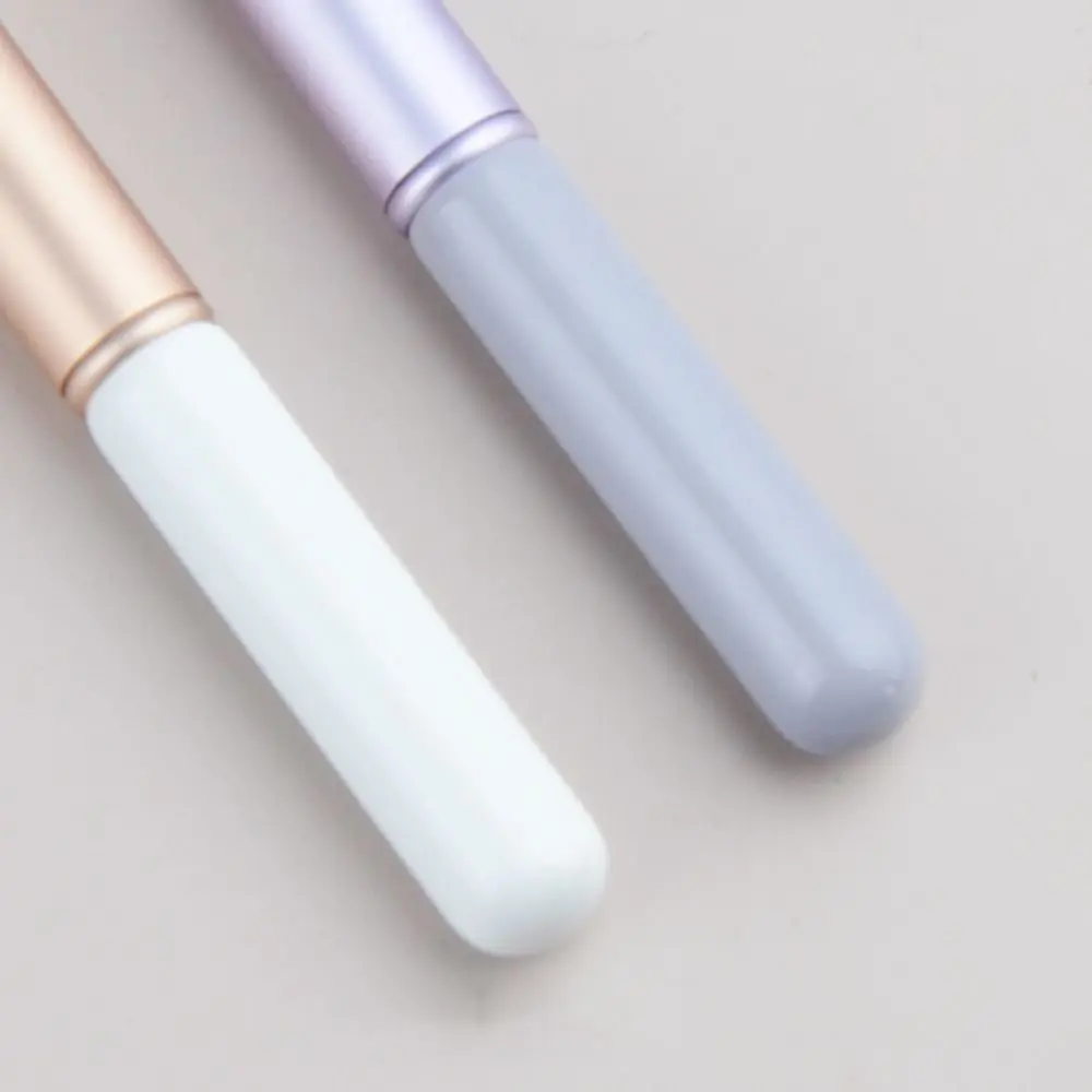 تستخدم بشكل متكرر فرشاة الشفاه متعددة الأغراض المهنية مستديرة رئيس فرشاة خافي عيوب صغيرة تغطية قوية أدوات ماكياج المحمولة النساء