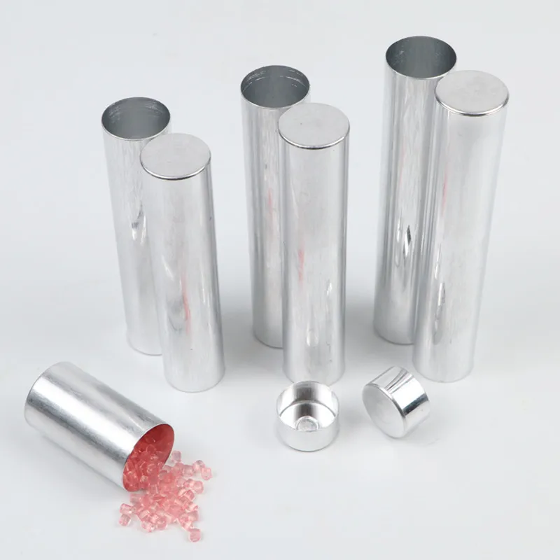 100pcs Diameter 22mm Dental Empty Aluminum Tube Aluminum Cartridges Valplast Material Empty Cartridge