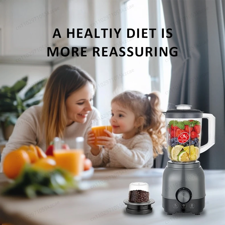 2-in-1 Multifunction Juicer & Grinder Blender | For Fruits, Beans, Cooking & Smoothies
