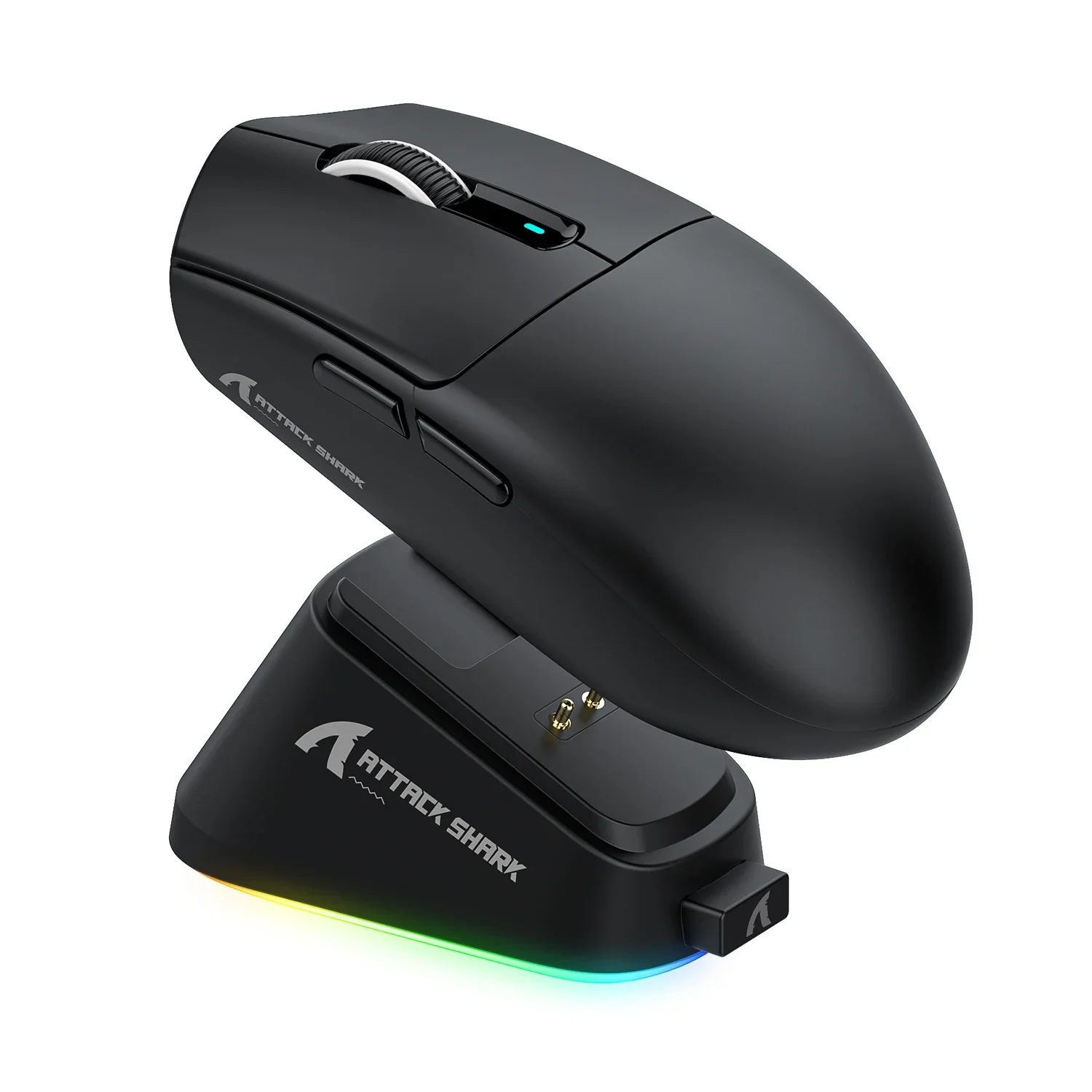 

G3PRO ATTACK SHARK 25000DPI Wireless Mouse with Magnetic Charging Dock, PAW3311 Sensor, BT/2.4G/Wired, Macro Gaming Mouse