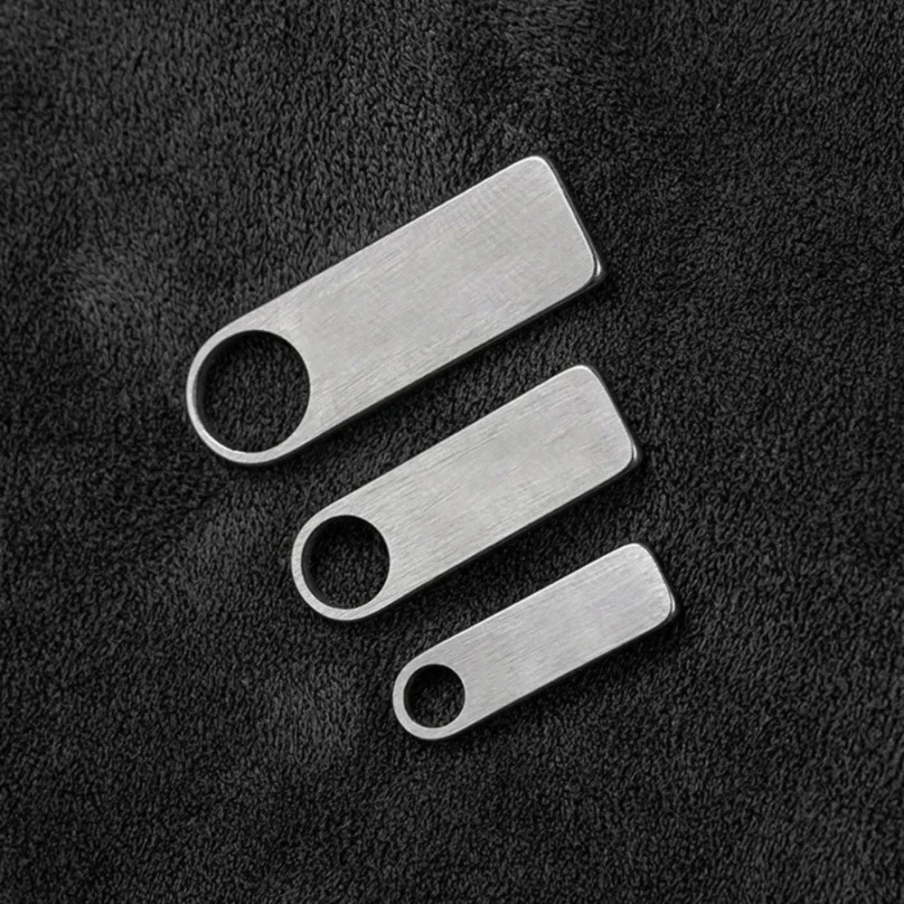Personalized Stainless Steel Mini Keychain, Custom Name