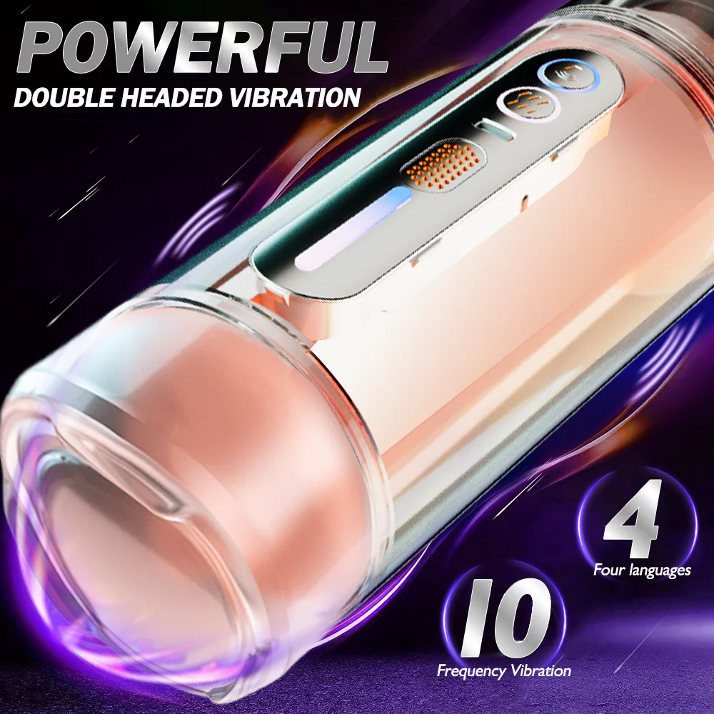 Automatic Male Masturbator Cup Adult Supplies Pocket Pussy Sexy Voice Blowjob Vaginal Penetration  Adults Goods for Man Sex Toys view 6