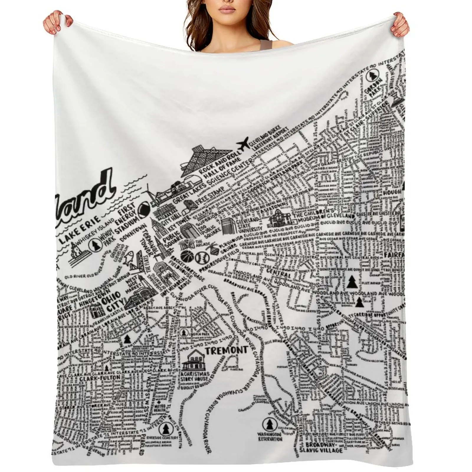 Cleveland Ohio Map …