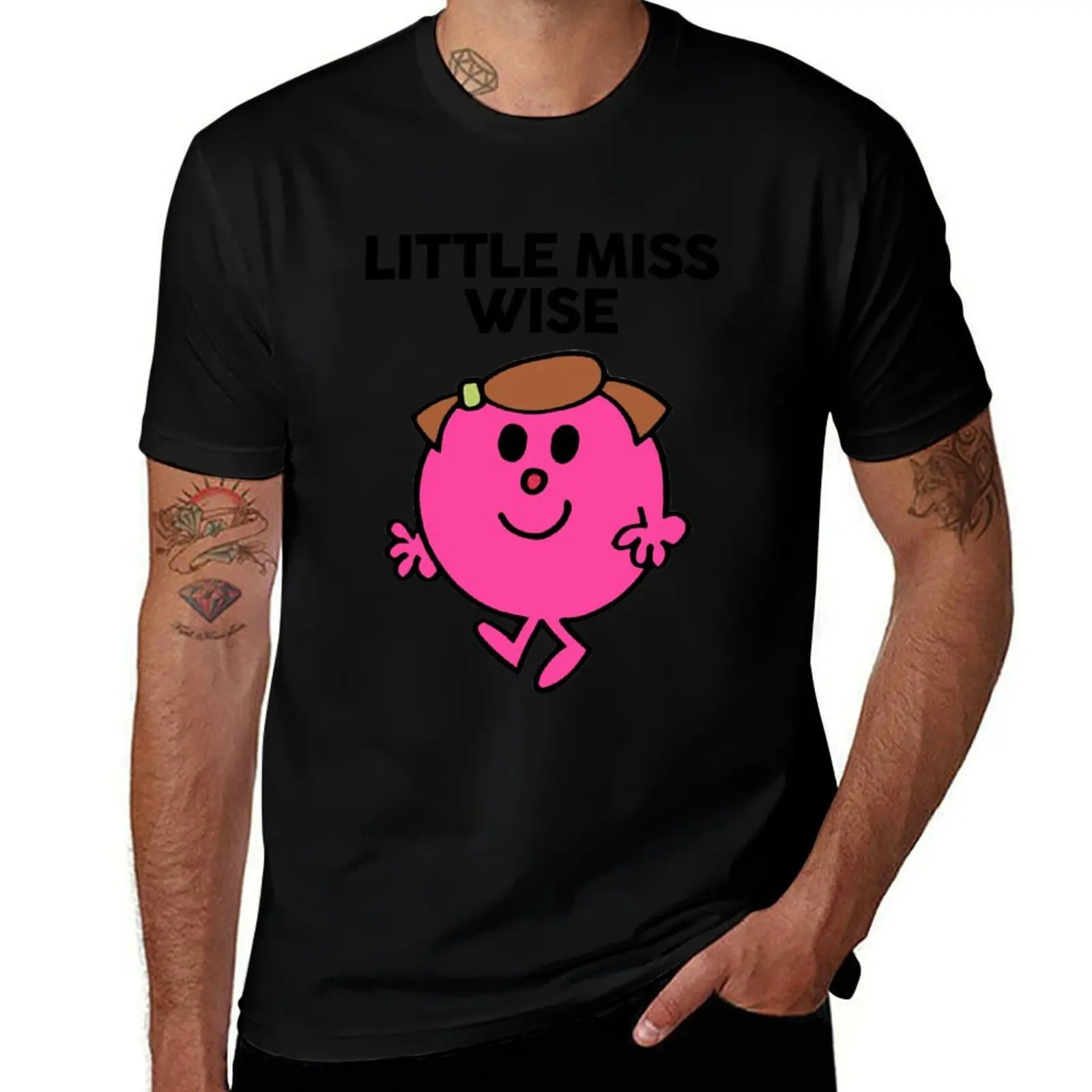 

Little Miss Wise T-Shirt man clothes shirts graphic tees vintage quick-drying t shirt men