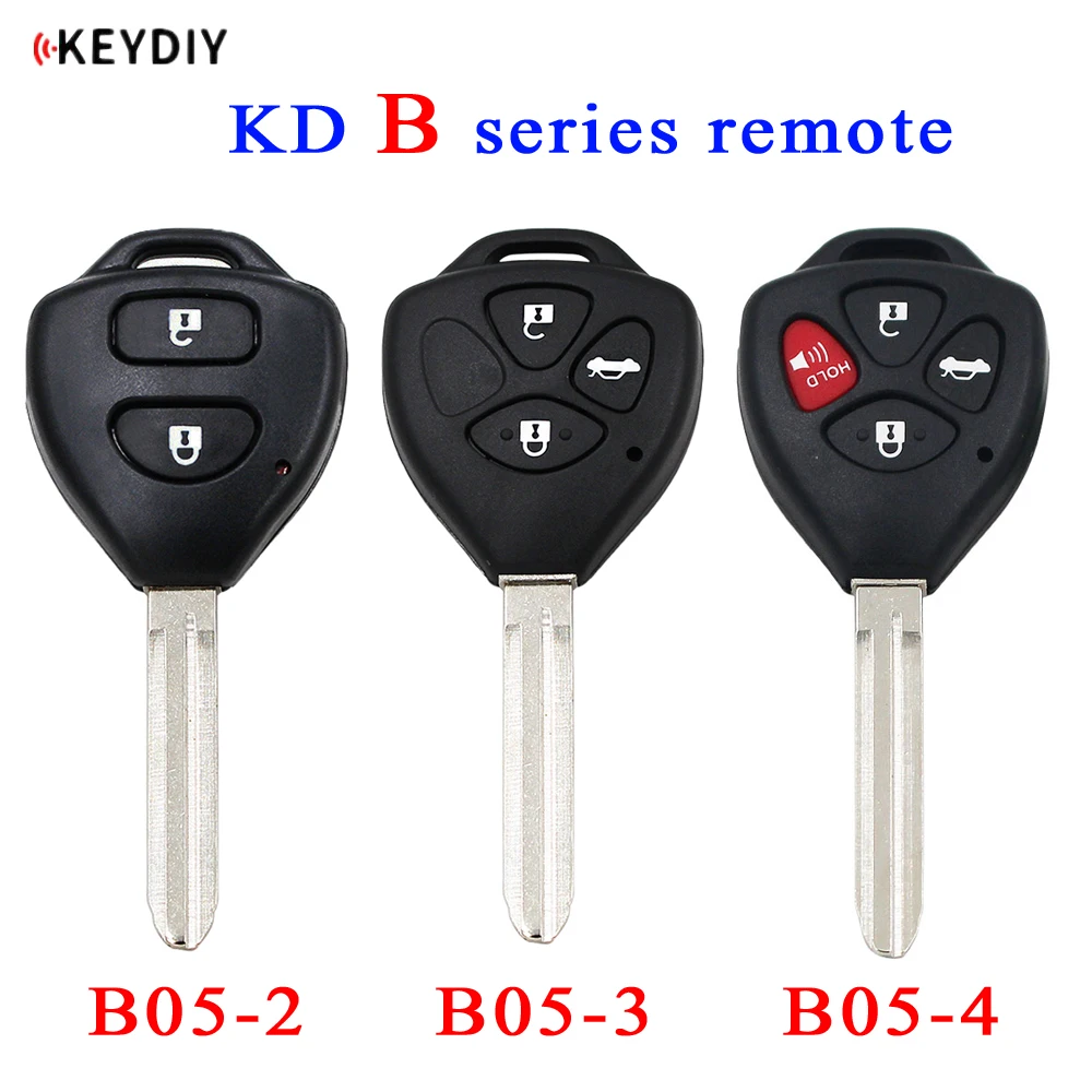 KEYDIY B series B05-2 B05-3 B05-3+1 B05-4 Universal Remote Control for KD-MAX KD900 KD900+ URG200 KD-X2 mini KD For Toyota Style