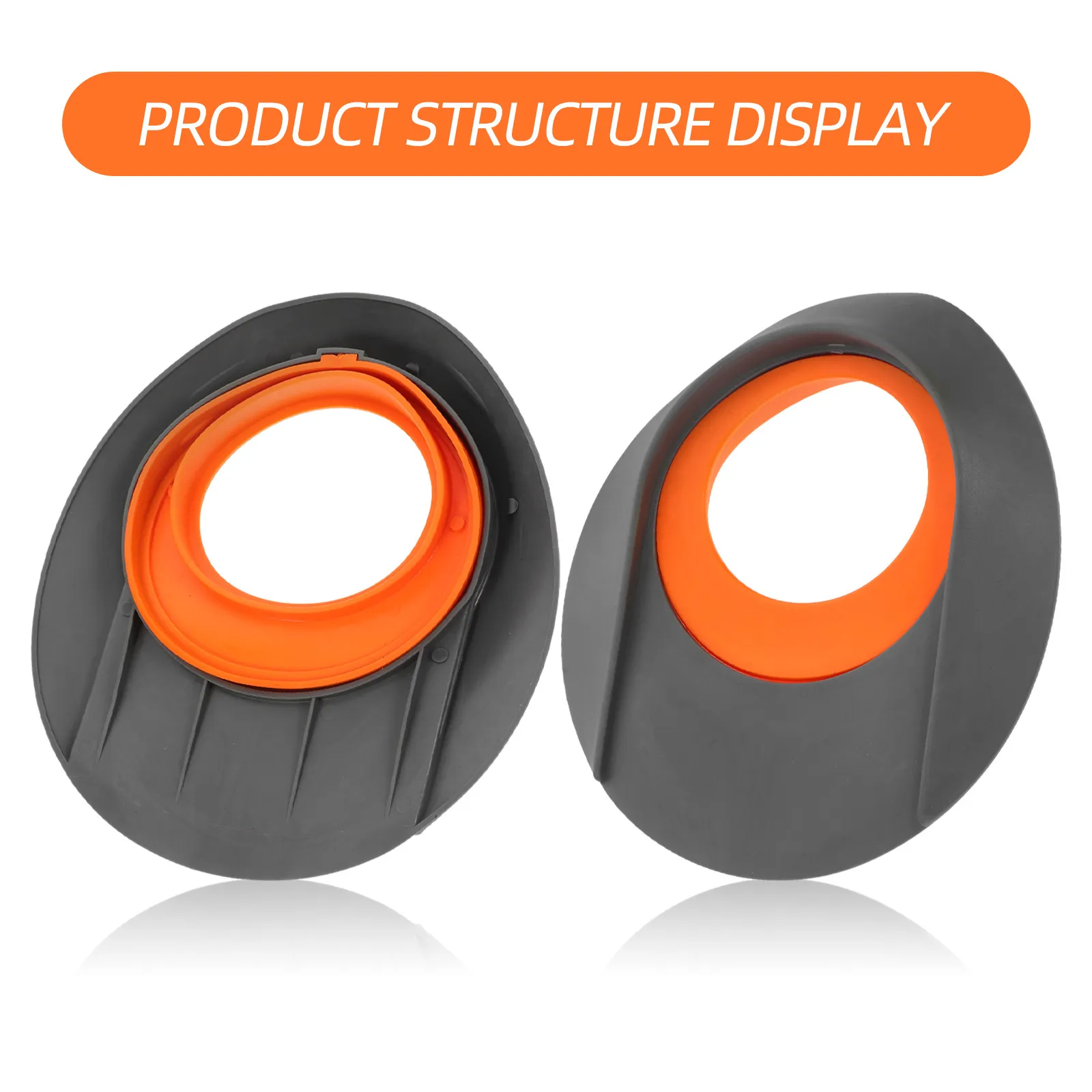 

Putting Training Cup Hole for Indoor Outdoor Practice Grey Orange Tpr Portable Golf Putting Green Mat 78x69inch 3Inch Diameter