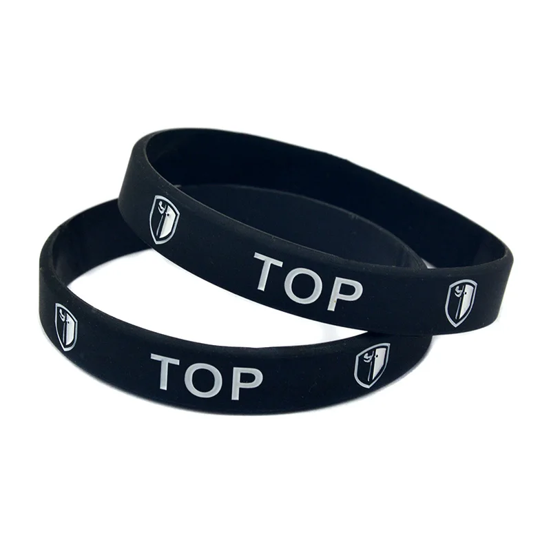 1PC/5PCS Role Logo Silicone Wristband for Game Players - MID TOP ADC SUPPORT JUNGLE Bracelet