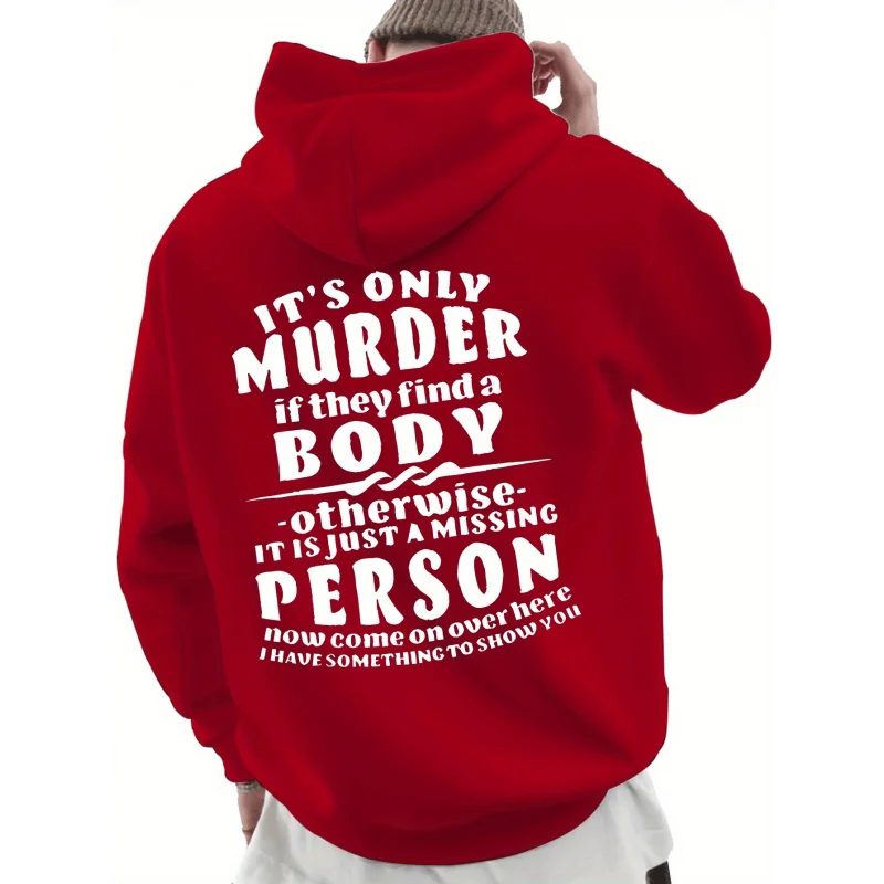 

Новая модная толстовка с капюшоном для весны и осени, с принтом на спине и завязками, очень подходит для повседневных прогулок и ежедневной носки.