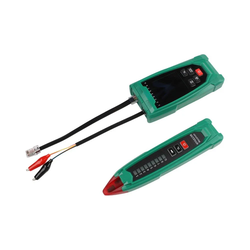 MY6819 Buried Wire Locator with Flexible Gooseneck Probe for Accessing Narrow Junction Boxes Conduits and Equipment Enclosures