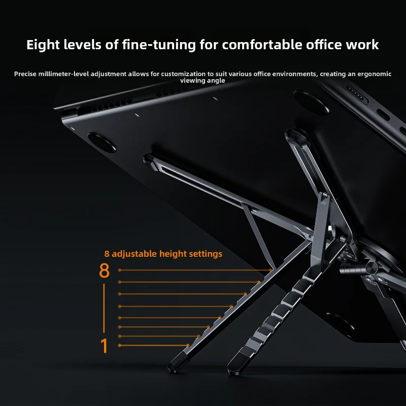 حامل مغناطيسي قابل للطي مصنوع  - مراجعة Laptop Stand وسعره