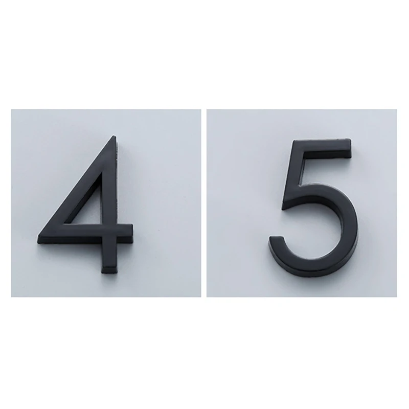 3D Three-dimensional Character Number Plate Home Digital Signage Digital Number Plate Door Head Three-dimensional Character