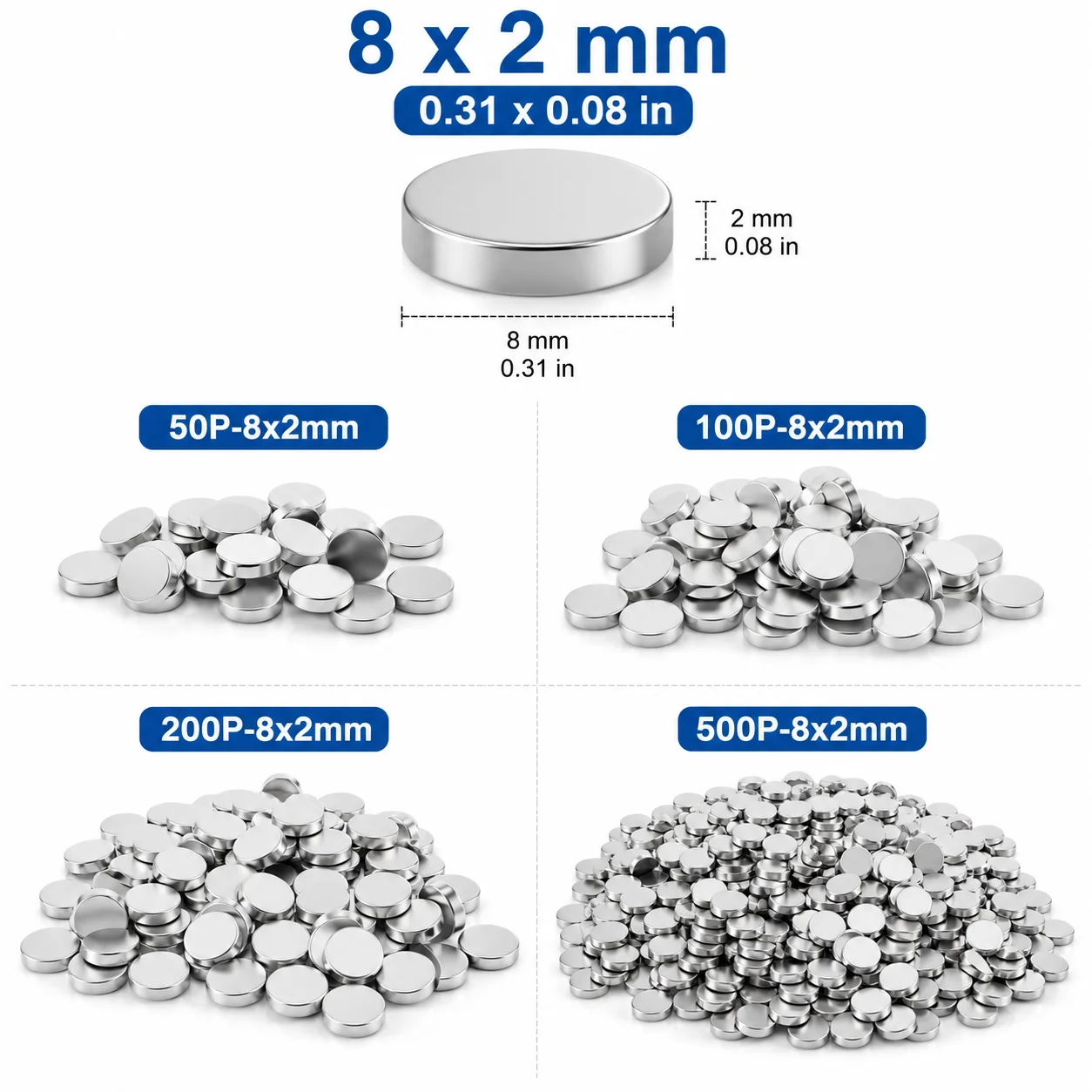 50/100/500개 8x2mm 초박형 미니 냉장고 자 - Kitchen Appliances Refrigerators 리뷰 및 가격
