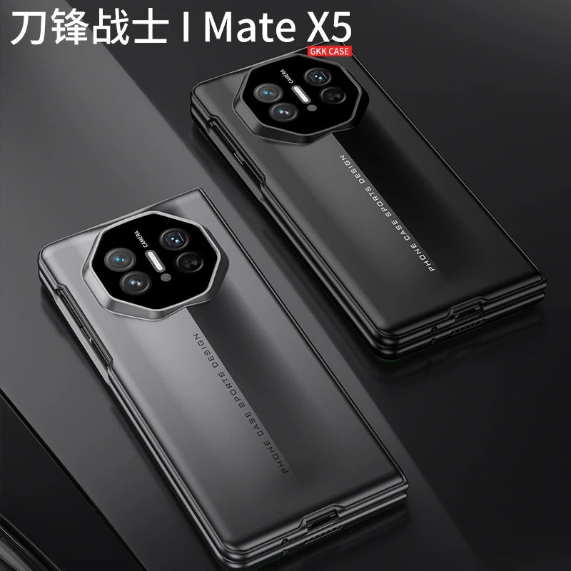 For Huawei Mate X5 X3 Case Luxury Ultra Thin Skin Friendly Matte with Tempered Film All-inclusive PC Protective Shockproof Cover