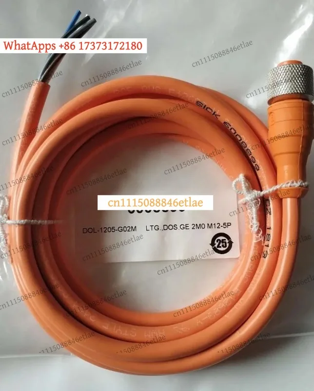 DOL-1205-G02M DOL-1205-W02M M12 5-Pin Sensor Connecting Cable 2M for KT5W-2N1116