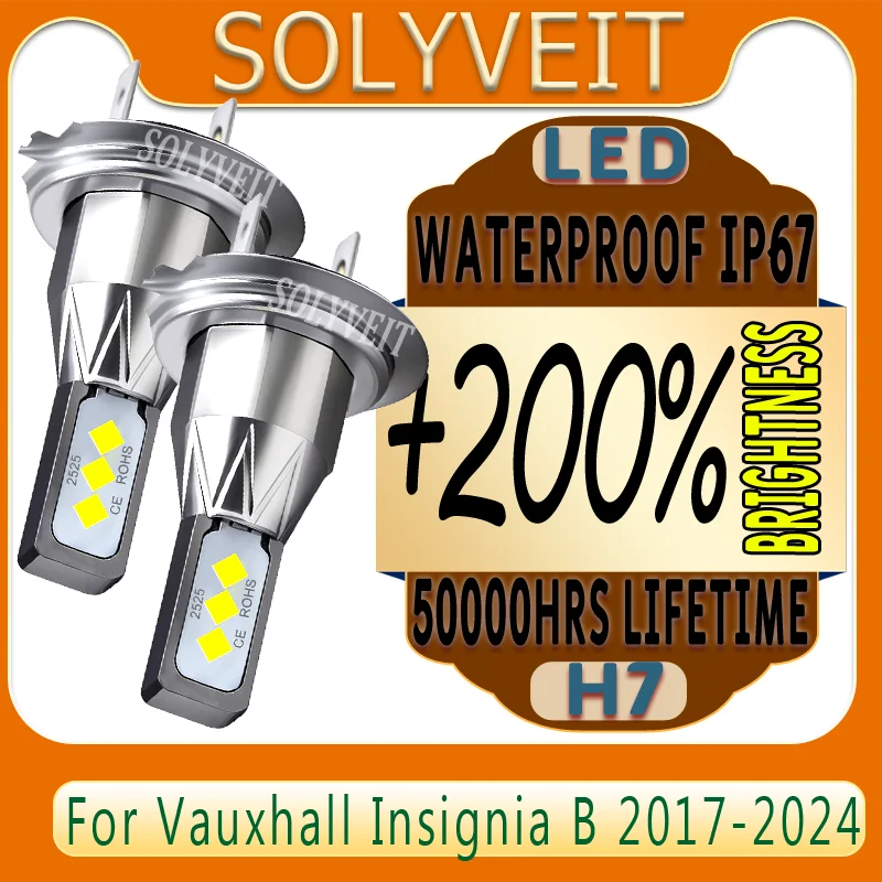 

Tool-Less Setup Smooth Driving for Night Vision LED Headlight For Vauxhall Insignia B 2017 2018 2019 2020 2021 2022 2023 2024