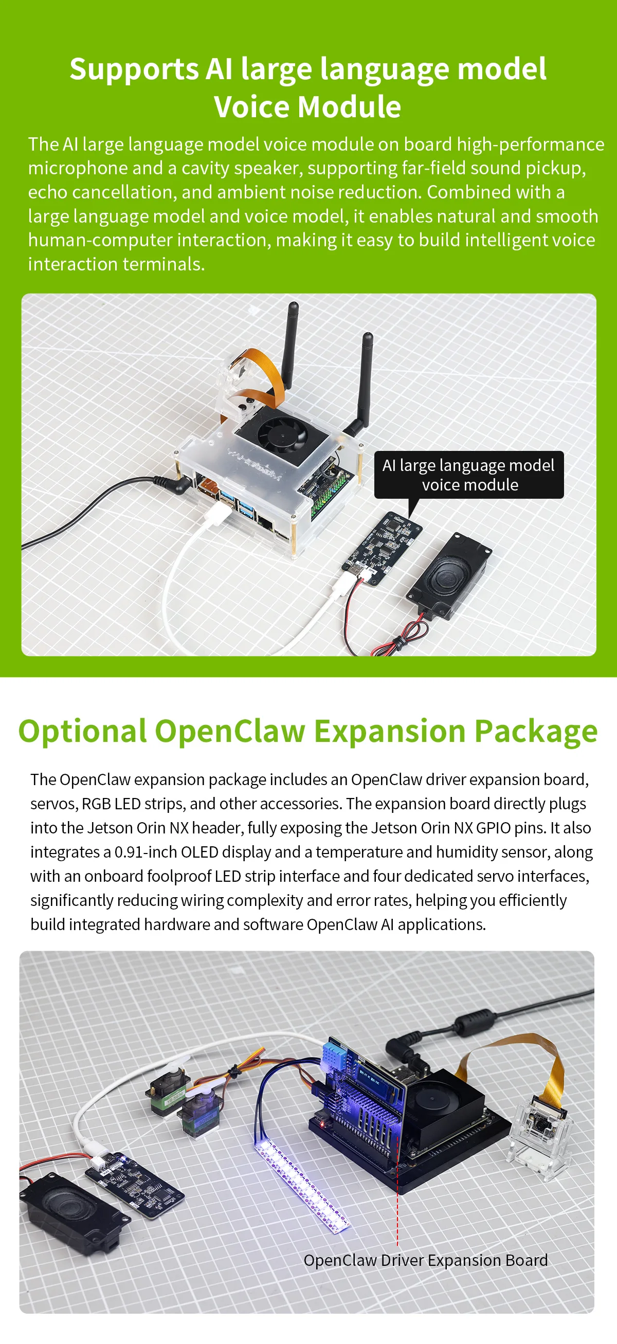 Jetson Orin NX Developer Kit Super Version mit offiziellem Core-Modul 8G/16G RAM Kostenlose 256 GB SSD bis 117/157 TOPS Computing Power – Detail 27