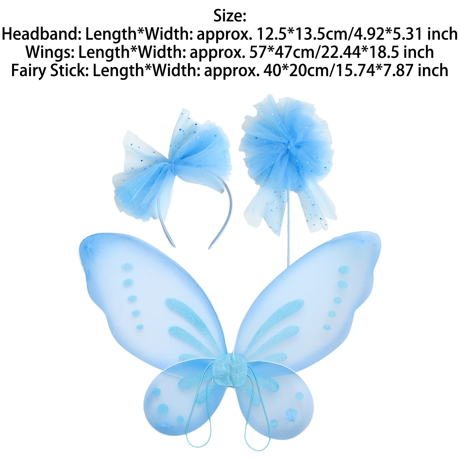 Asa de renda de anjo enchantes renda borboleta asa fada vara masquerade temático photoshoot acessórios para adultos trajes de halloween