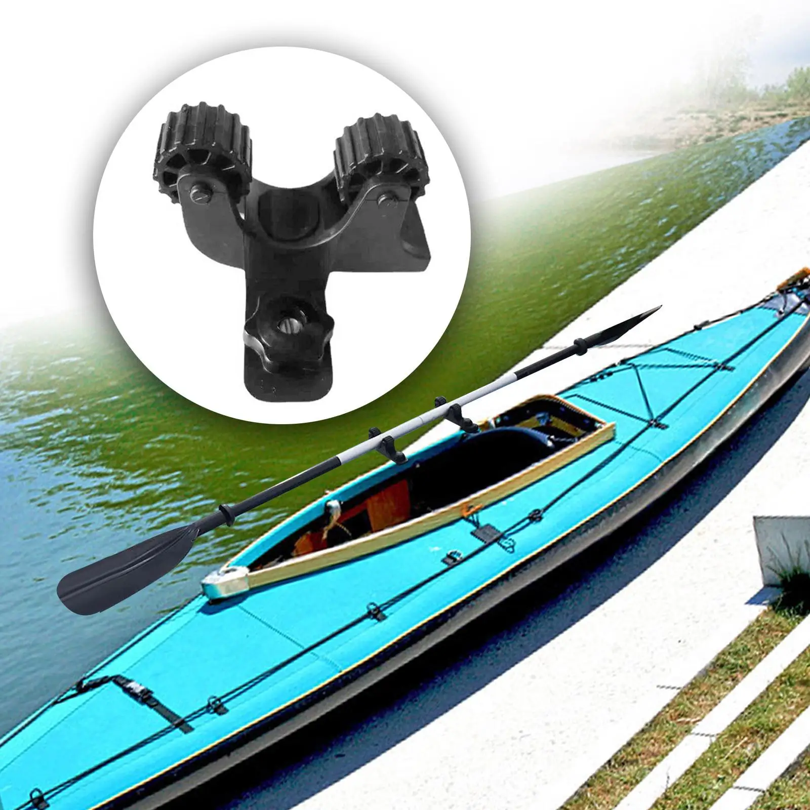 Paddle Board Rack Adjustable Kayak Paddle Holder for Garage Wall Mount Surfboard Canoe Boat Organizer Stand