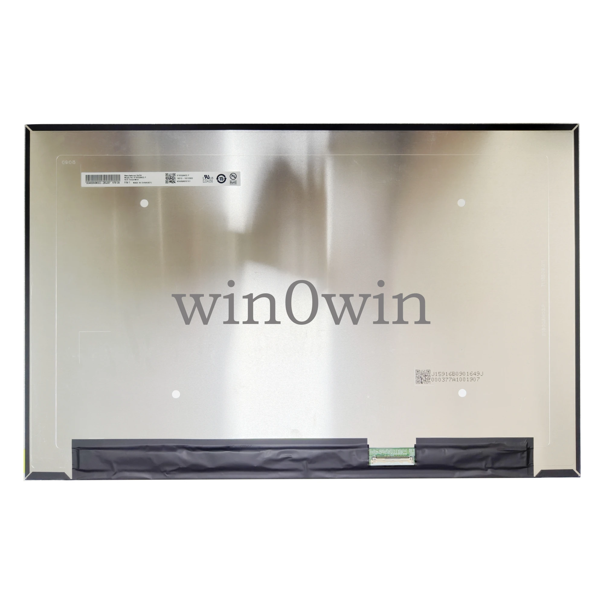 

B160QAN03.P Mini LED 240Hz 16.0" Laptop LCD Screen Panel Display 2560x1600