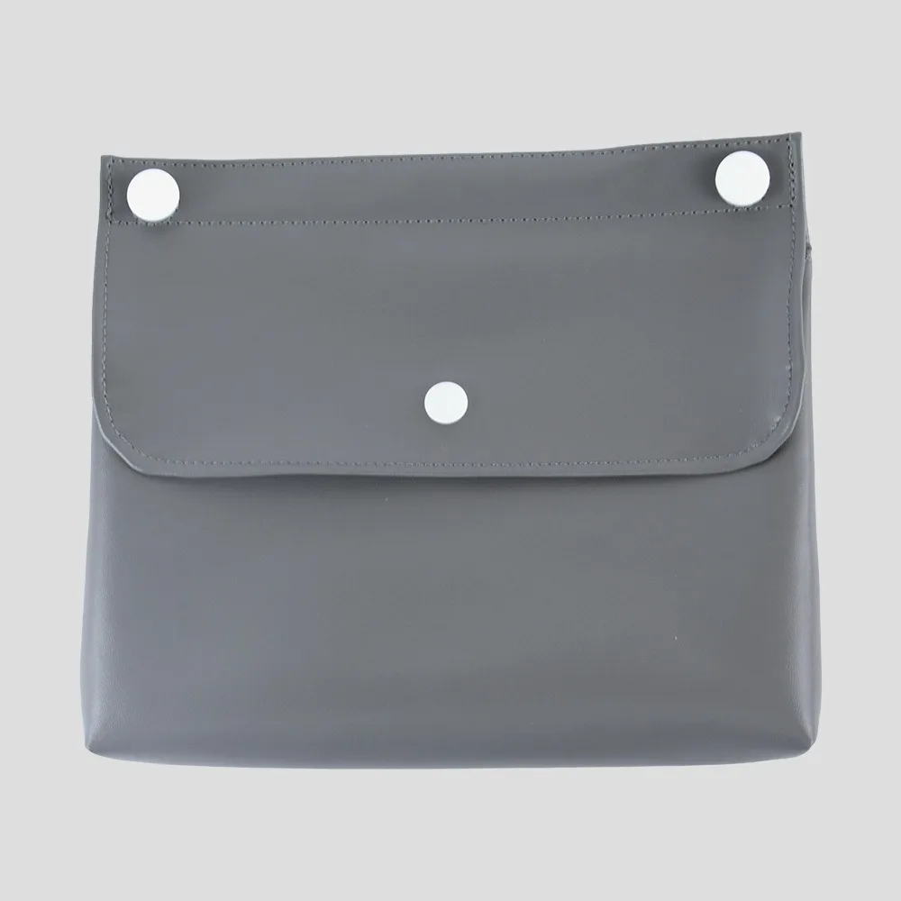 

New Portable Pocket Bag Macaron Color Hanging Insert Organizer Leather Beach Bag Summer