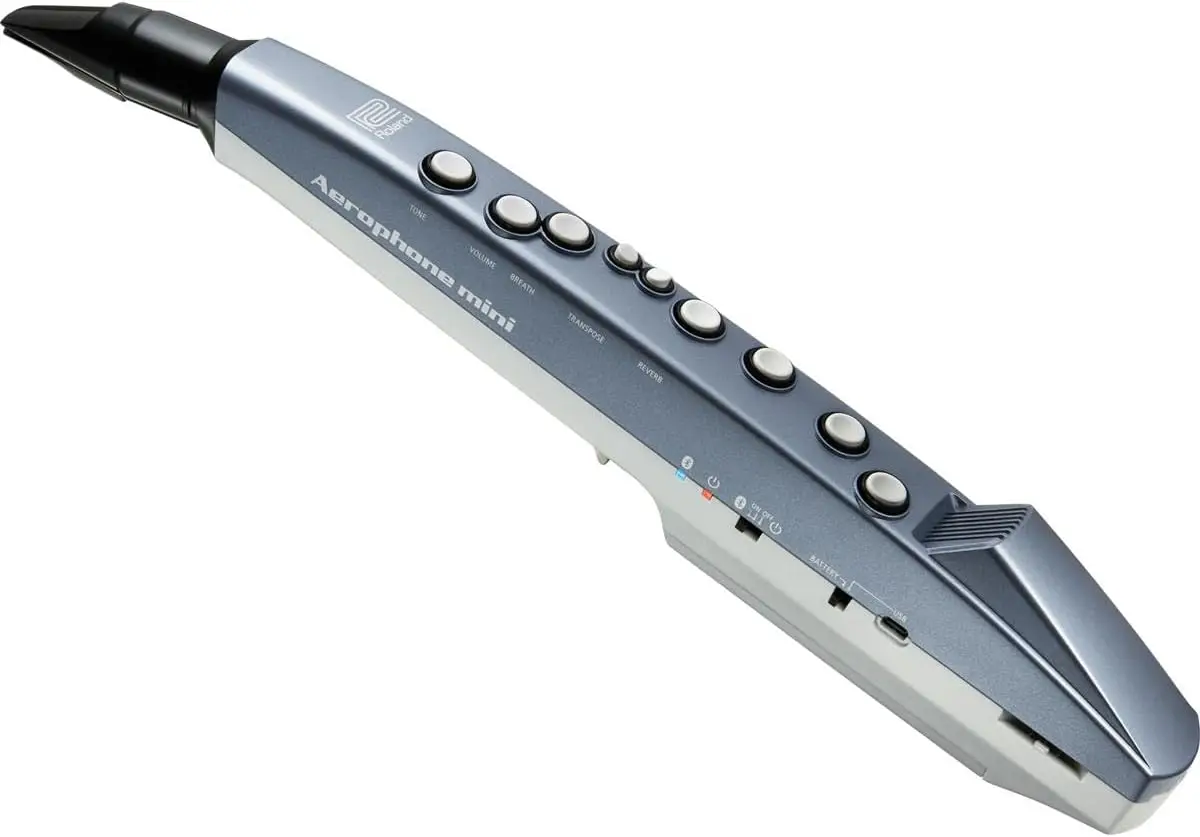 AE-01 Aerophone Mini Digital Wind Instrument, Blue