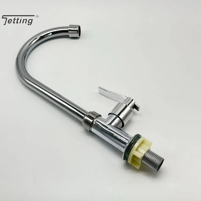 Sink Cold Taps Faucet Kitchen Bathroom Sink Single Lever Hole Tap Cold Water Handle Swivel Faucet Direct Drinking Tap