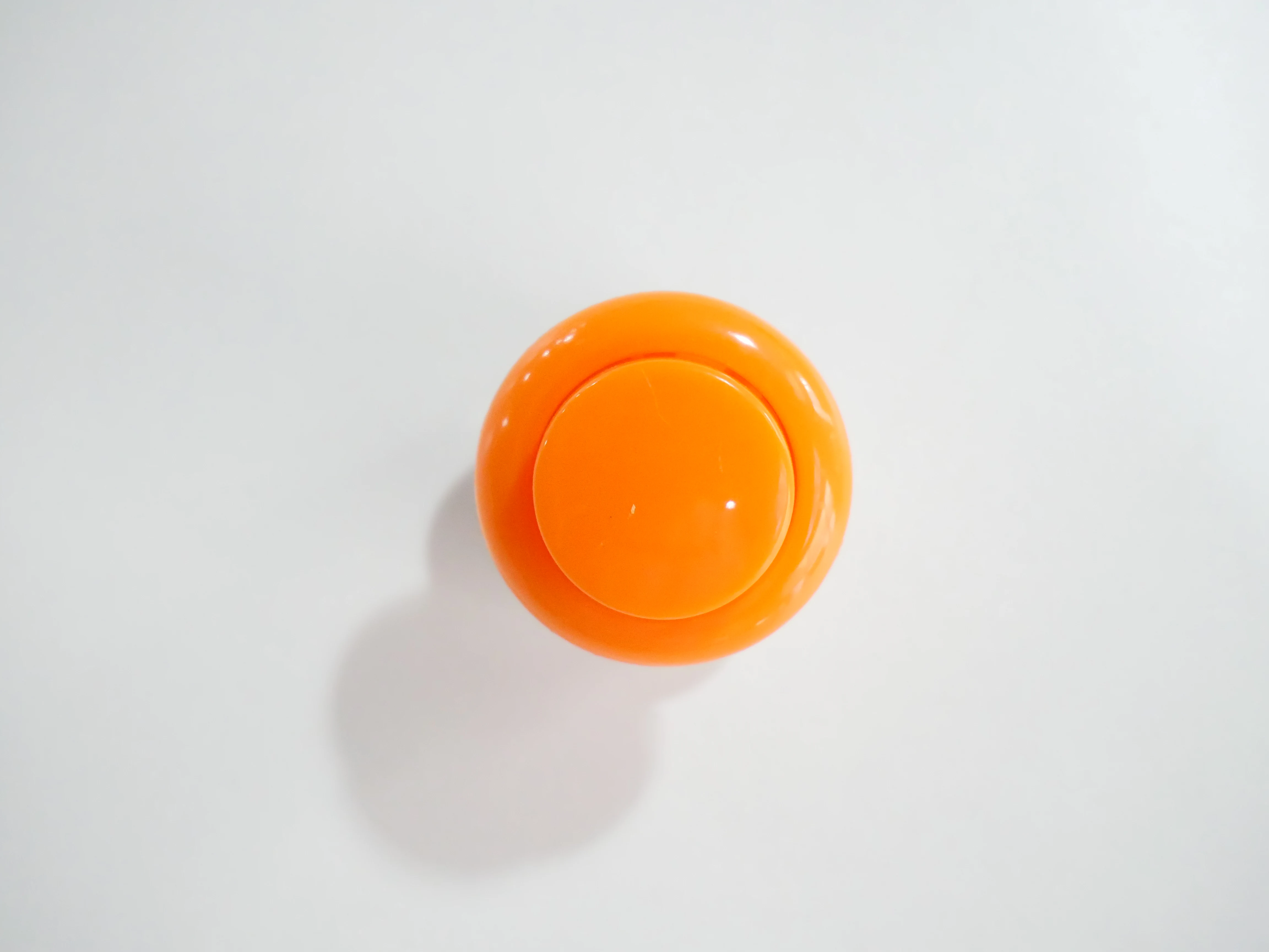 10PCS 28mm RS Style Orange Momentary Push Button Switch Metal No Lock Round Start for Arcade Auto