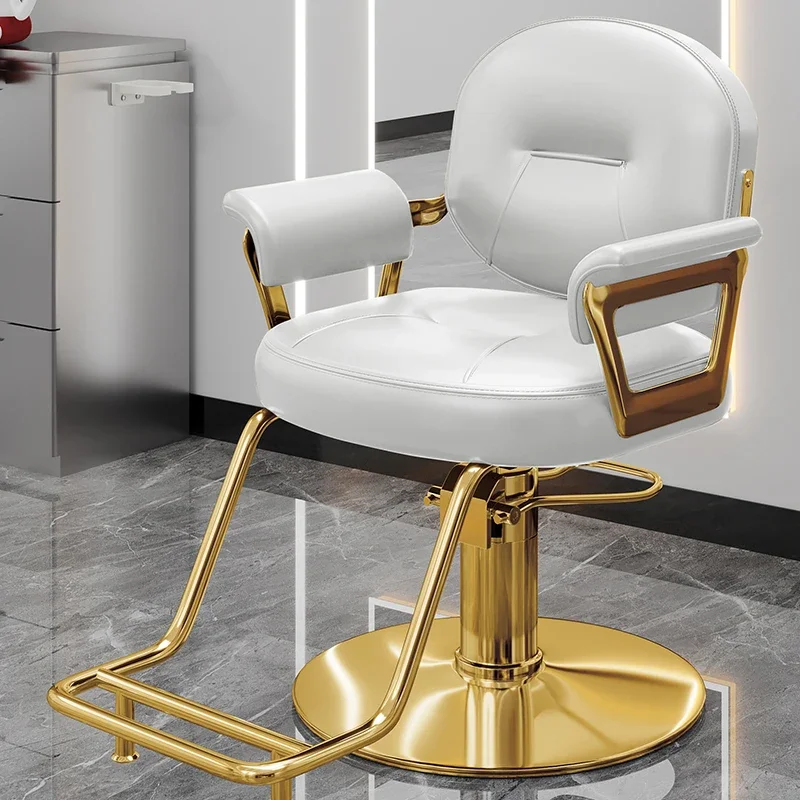 

Armchair Furniture Elegant Chairs Barber Accessories Professional Hairdressers Nail Shop Chair Silla Barberia Beauty Salon JGY